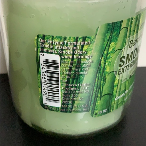 Bamboo Breeze Smoke Odor Candle - Picture 3 of 5